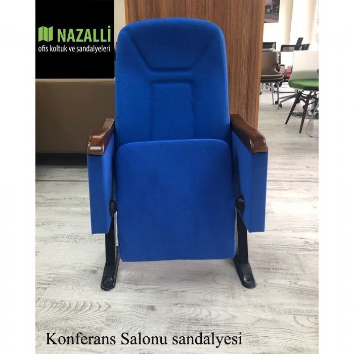 Konferans ve Seminer Salonu Sandalyesi Mavi