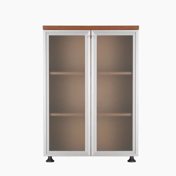Ofis Dosya Dolab Caml Alminyum ereveli 120*80*40