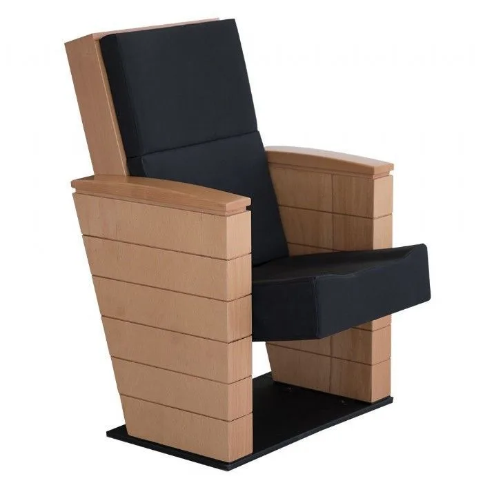 Wood — Ahşap Üst Tablalı Konferans Koltuğu Wood — Ahşap Üst Tablalı Konferans Koltuğu - WOOD001 | Nazalli üretimi
